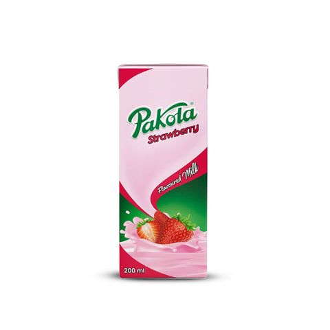 Pakola Strawberry Flavoured Milk Tetra Pack 200ml