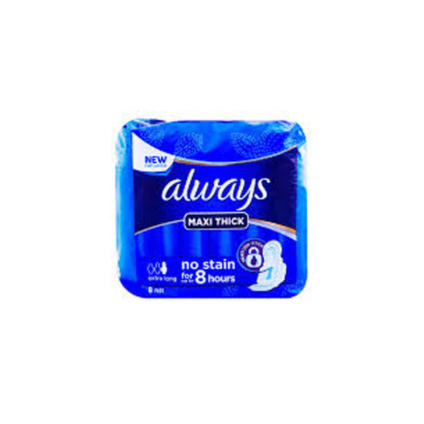 Always Maxi Thick 8pads Extra Long T5