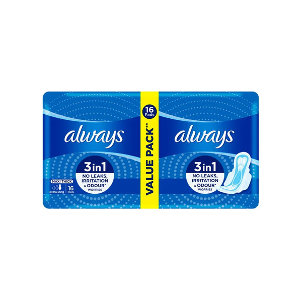 Always Ultra Thin Pads 16pcs V/P Long S3