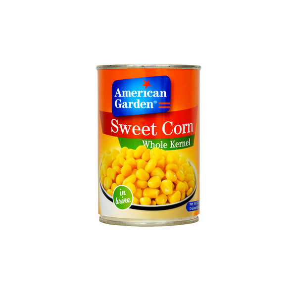 American Garden Sweet Corn Whole Kernel 400gm