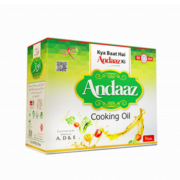 Andaaz Cooking Oil Pouch 1ltr