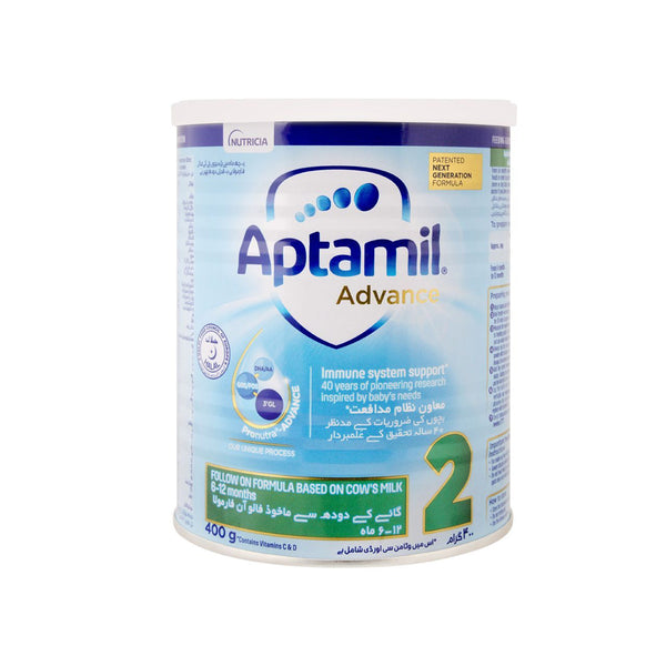 Aptamil Advance 2 Box 400gm 6-12 Month