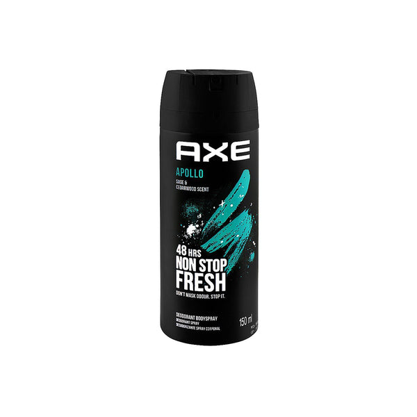 Axe Body Spray Apollo 48H Fresh 150ml Imp