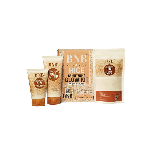 BNB Rice Brightening Glow Kit