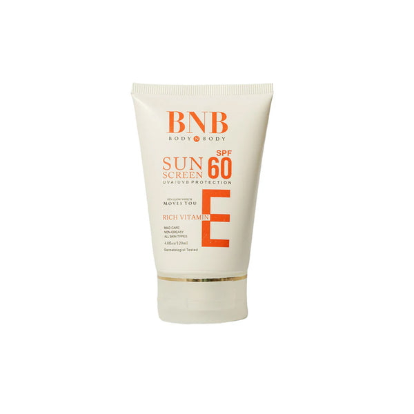 BNB Rich Vitamin E Sun Screen Cream SPF60 120ml