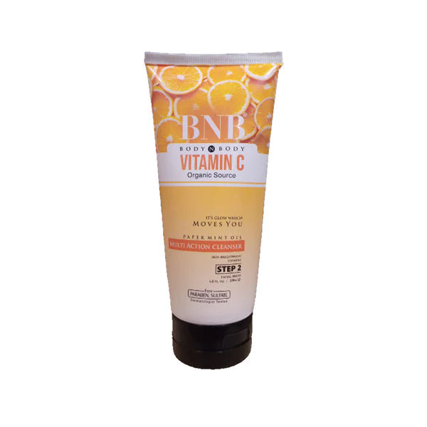 BNB Vitamin C Multi Action Cleanser Step 2 200ml