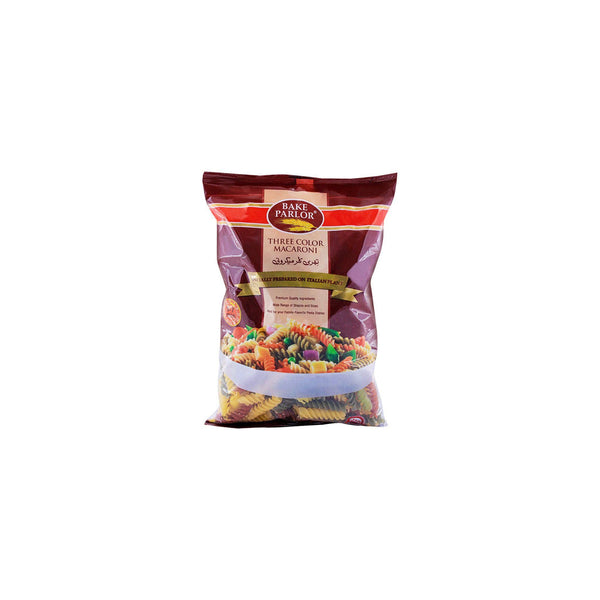 Bake Parlor Fancy Macaroni Three Color 400gm