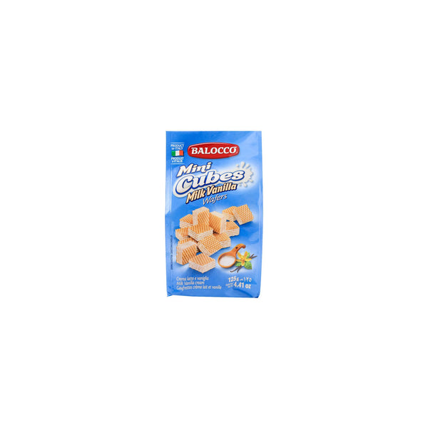 Balocco Milk Vanilla Wafers Pouch 125g