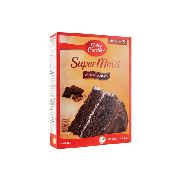 Betty Crocker Super Moist Dark Chocolate Cake 500gm