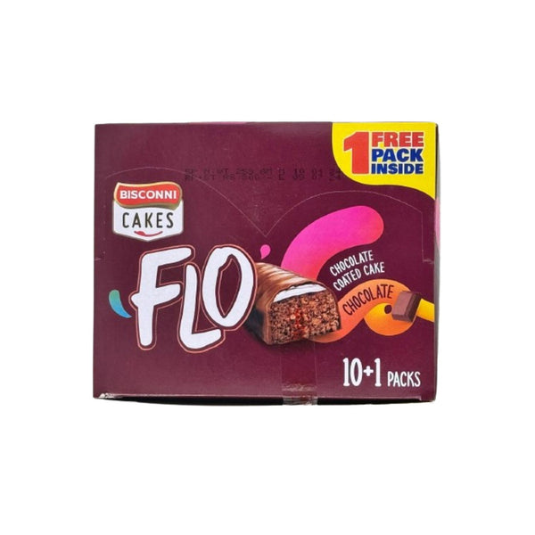 Bisconni Flo Chocolate Coated Cake 10pcs Box Rs.30