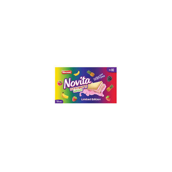 Bisconni Novita Tutti Fruitti Wafers S/P 24pcs Box Rs.10