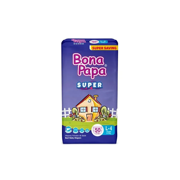 Bona Papa Super Diaper L-4 Maxi 50's