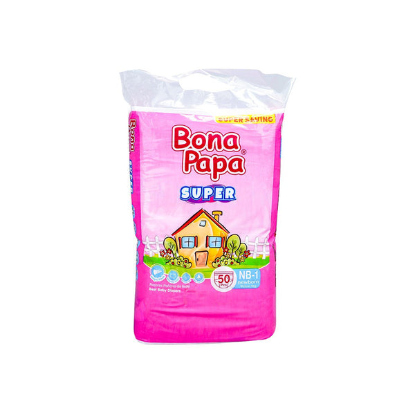 Bona Papa Super Diaper NB-1 Newborn 50's