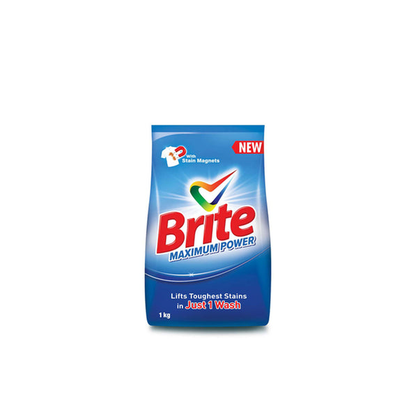 Brite Detergent Powder Machine Wash 1000g
