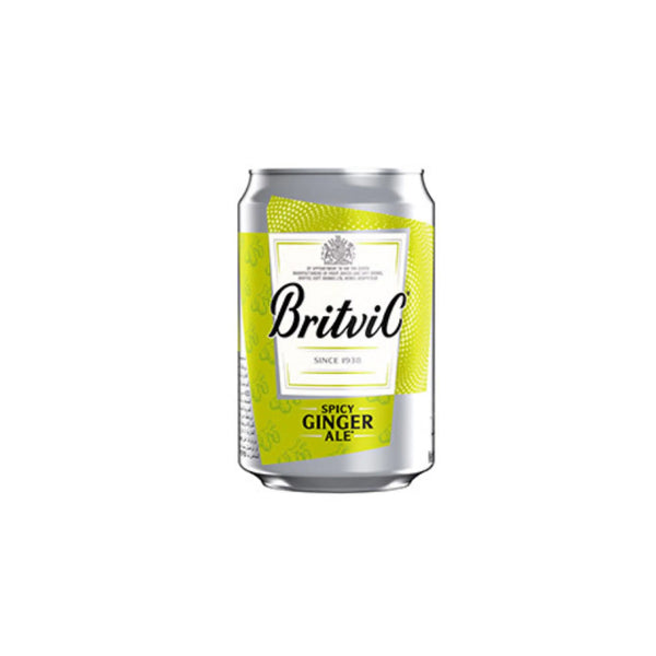 BritviC Ginger Ale 300ml Can Imp