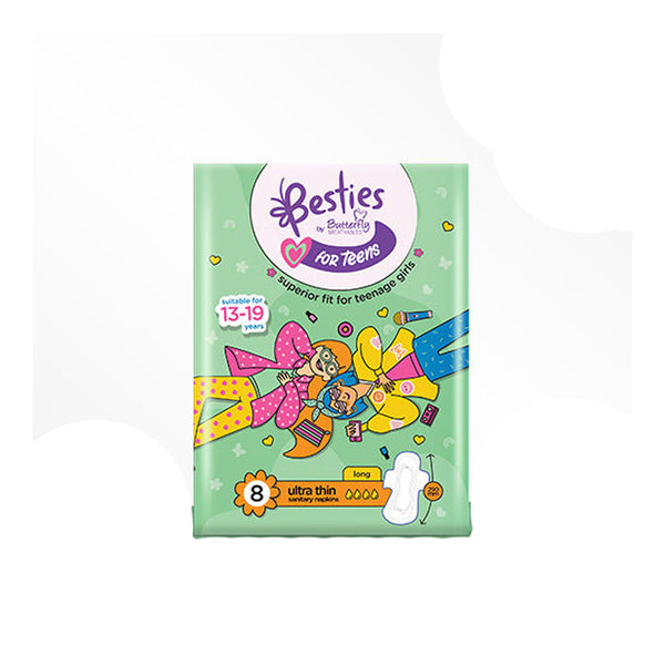 Butterfly Breathables Tweens Ultra Thin Regular 8pcs