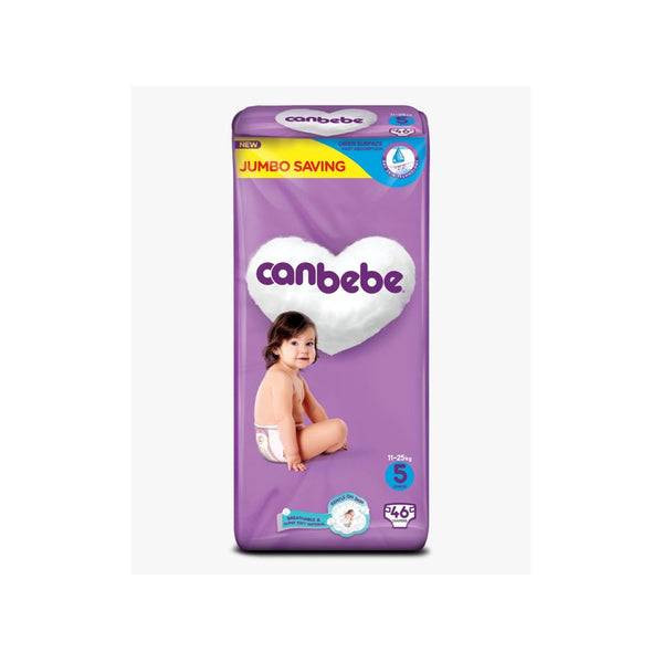 Canbebe Baby Diaper Jumbo 5 Junior 46Pcs
