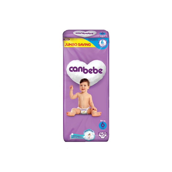 Canbebe Baby Diaper Jumbo 6 X-Large 40's