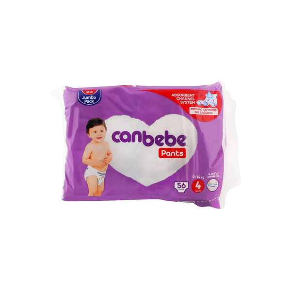 Canbebe Baby Pants Jumbo 4 Maxi 56's