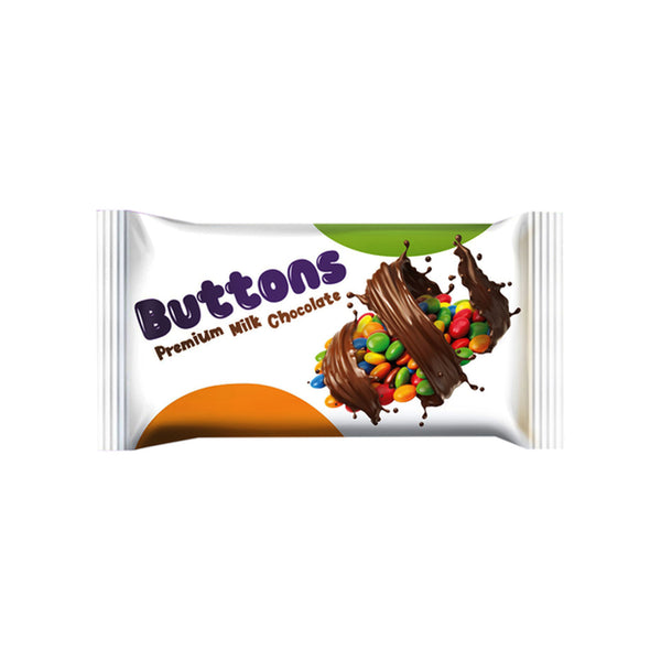 Candyland Buttons Premium Milk Chocolate Beans Rs.30