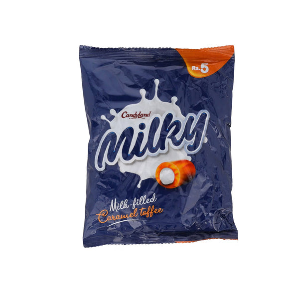 Candyland Milky Filled Caramel Toffee 25pcs Rs 5