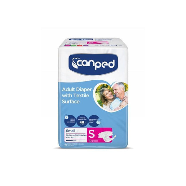 Canped Adult Diaper Small 10's