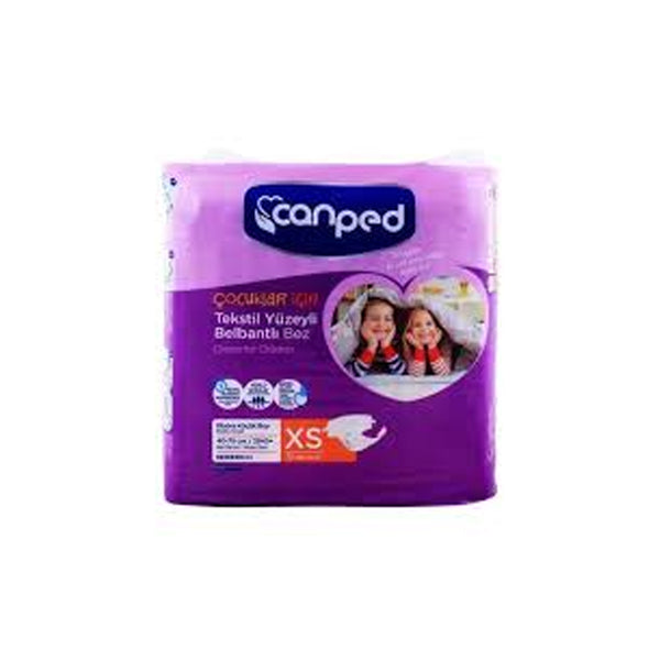 Canped Adult Diaper X-Small 12's