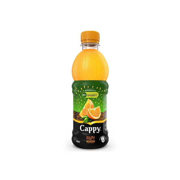 Cappy Pulpy Orange Fruit Drink Juice Pet Bottle 350ml