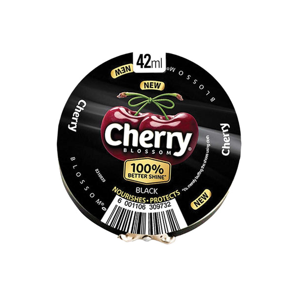 Cherry Blossom Shoes Polish Black 42ml