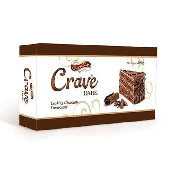 Choco Bliss Crave Dark Cooking Chocolate 200gm