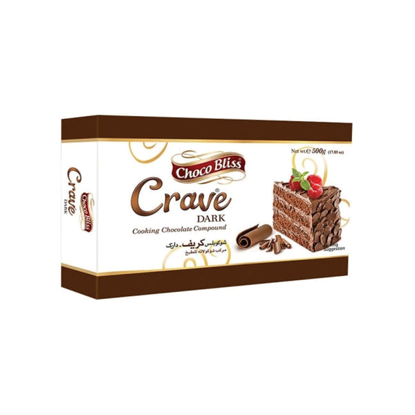 Choco Bliss Crave Dark Cooking Chocolate 500gm