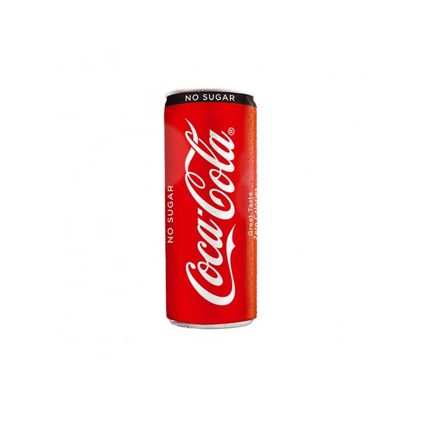 Coca Cola Zero Sugar Soft Drink Can 250ml