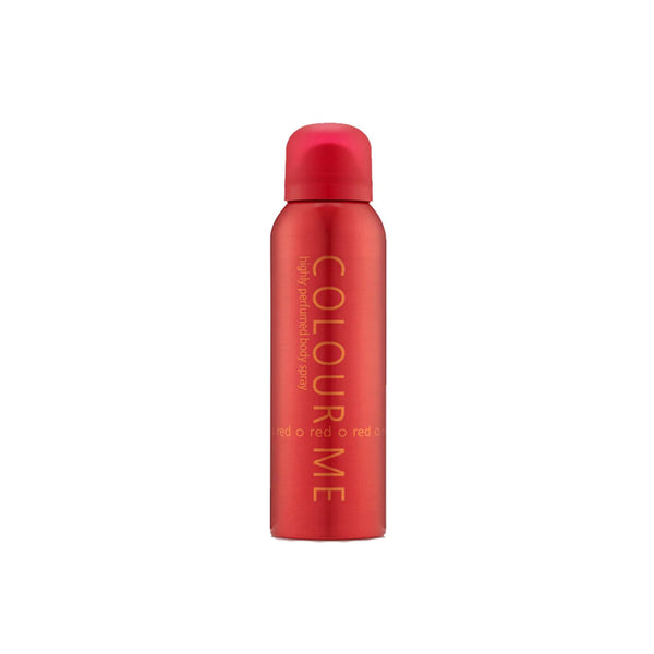 Colour Me Body Spray Red 150ml Imp