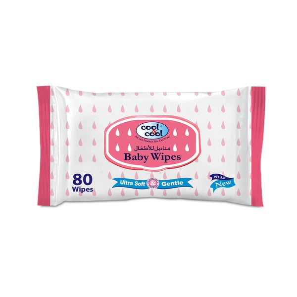 Cool & Cool Baby Wipes 80's