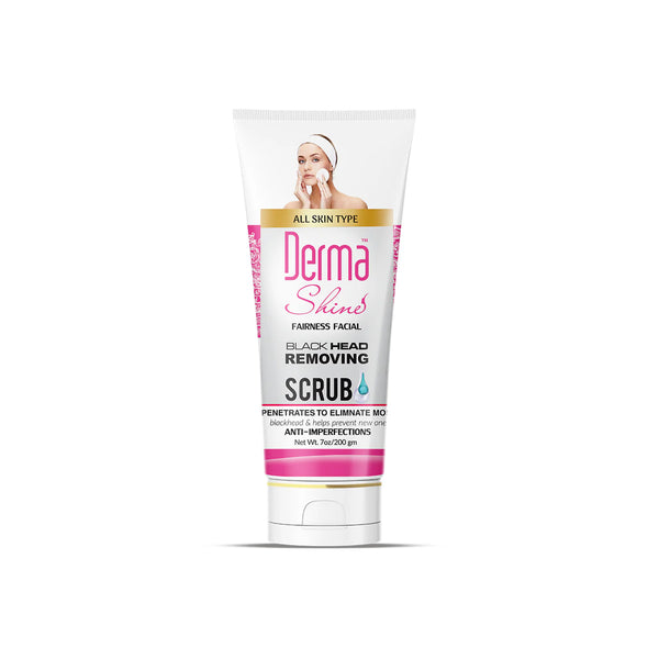 Derma Shine Blackhead Removing Face Scrub 200gm