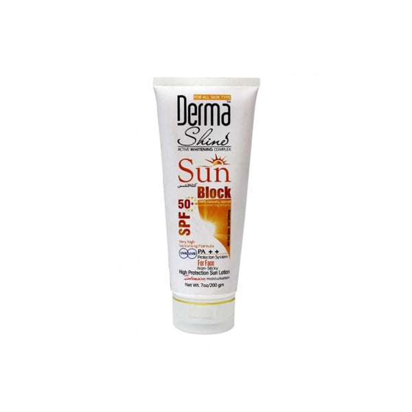 Derma Shine Face Sun Block SPF50 200gm