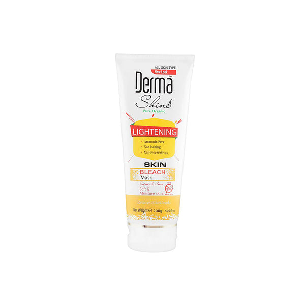 Derma Shine Lightening Skin Bleach Face Mask 200gm