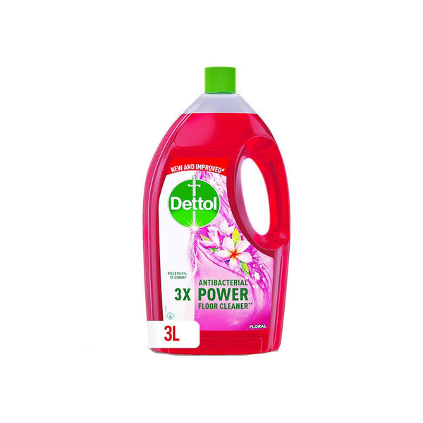 Dettol Antibacterial Floral Floor Cleaner 3ltr