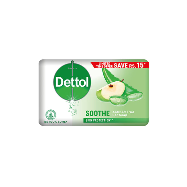 Dettol Soothe Antibacterial Soap 110gm