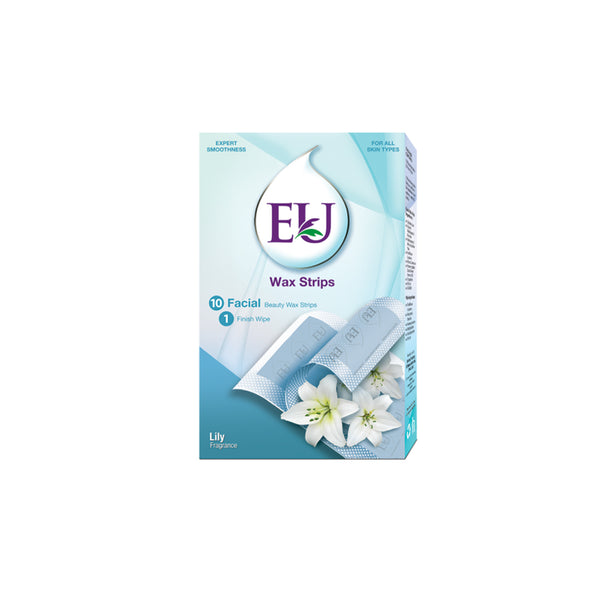 Eu Face Wax Strip Facial Lily 10's
