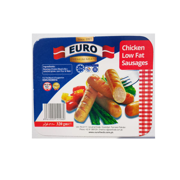 Euro FrankFurter Diet Sausages 320gm