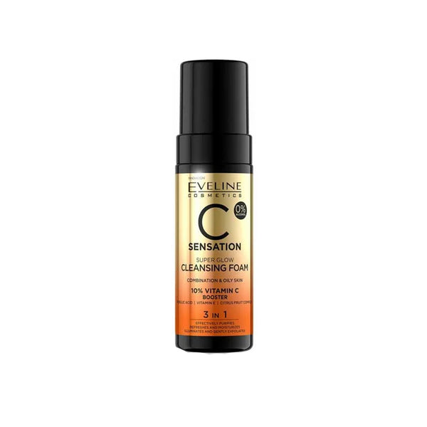Eveline C Sensation Vitamin C 3IN1 Cleansing Foam 150ml
