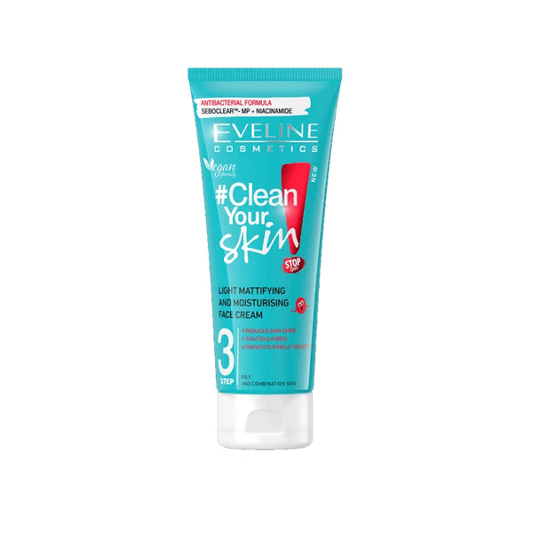 Eveline Clean Your Skin Mattifying Face Cream 75ml
