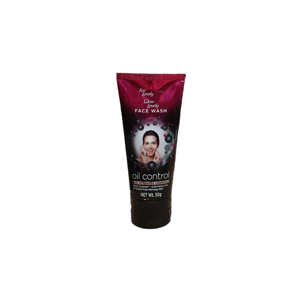 Fair&Lovely Oil Control Activated Charcoal FaceWash 50gm Imp