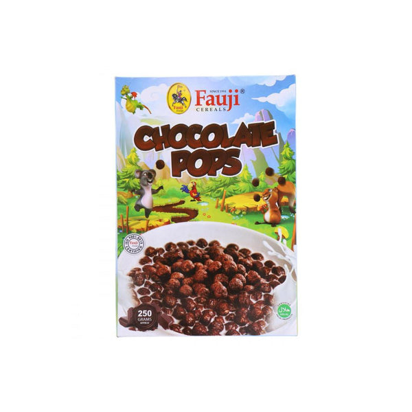 Fauji Chocolate Pops Cereal 250gm