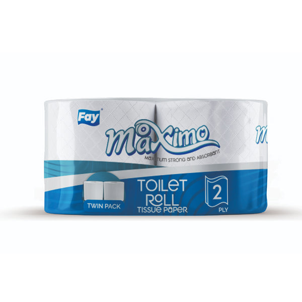 Fay Toilet Roll Maximo Twin Pack