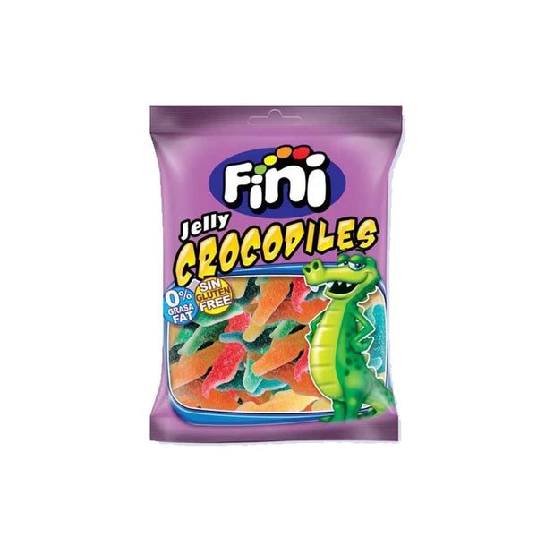 Fini Crocodiles Jelly Pouch 75gm Imp