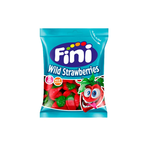 Fini Wild Strawberries Jelly Pouch 75gm Imp