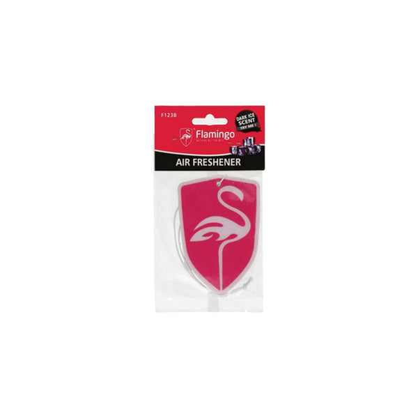 Flamingo Air Freshener Card