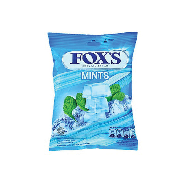 Fox Crystal Clear Mint Candy Pouch 90gm Imp